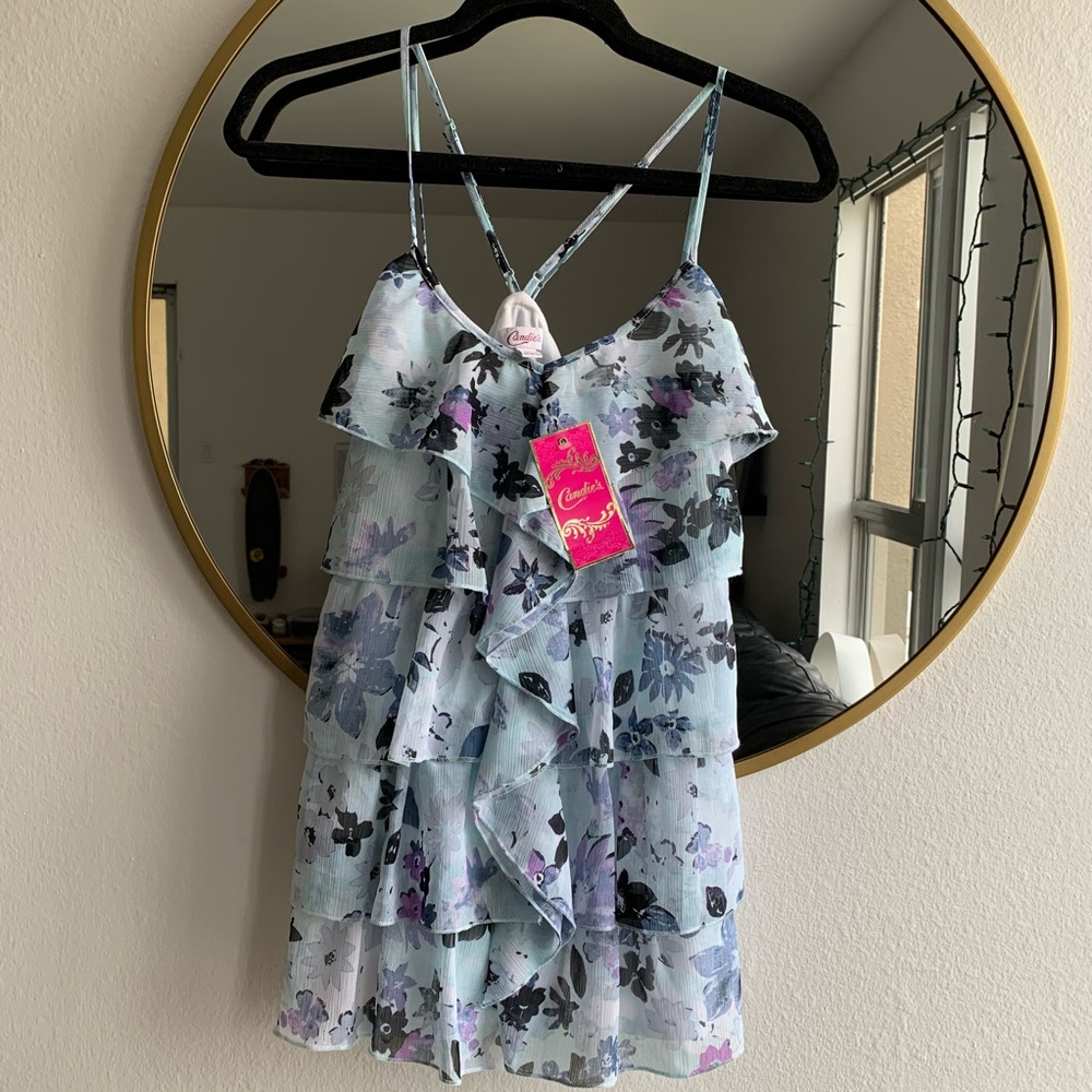 NWT! Candies Floral Tank Top